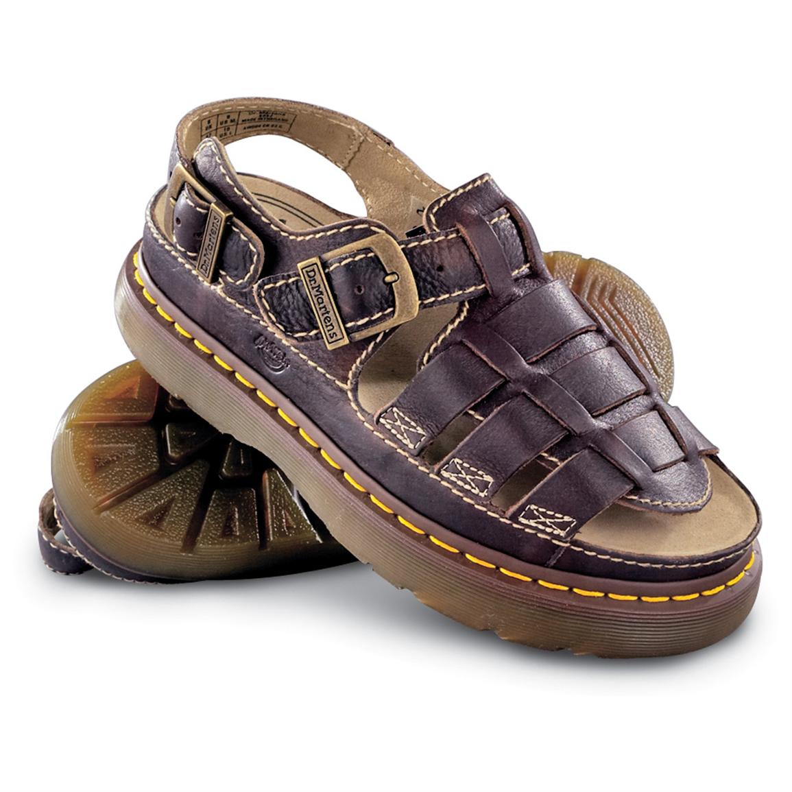 dr marten sandals for wide feet