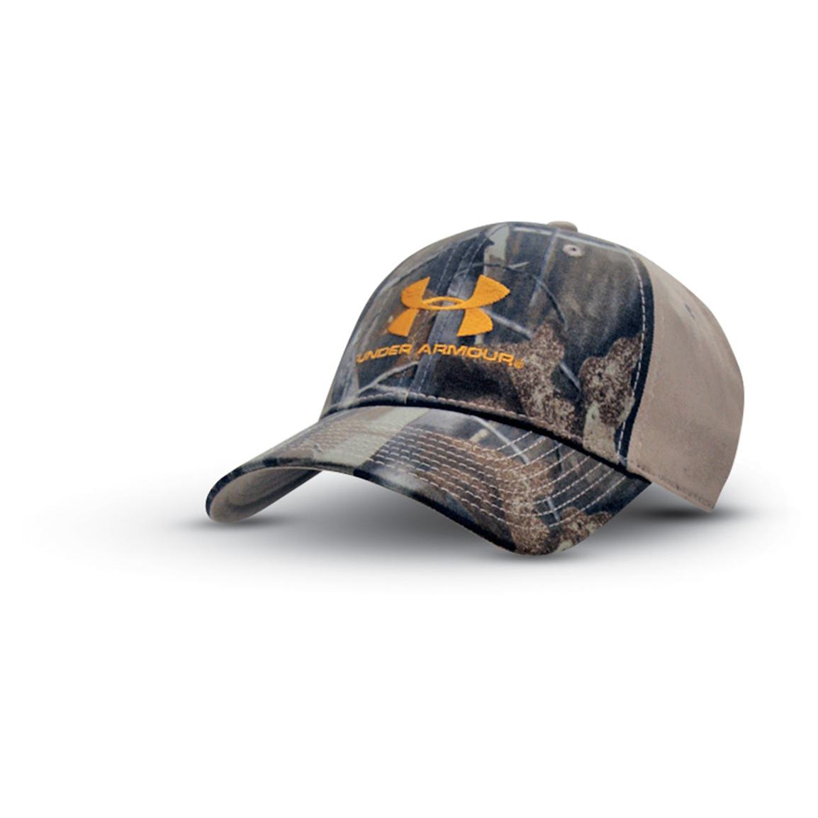 under armour camo stretch fit cap