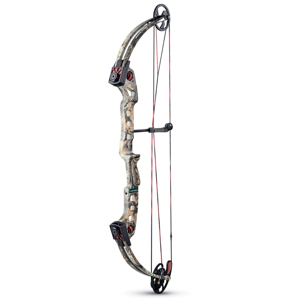 Buckmasters® G2 XL Bow, Realtree® Hardwoods™ - 102791, Bows at 