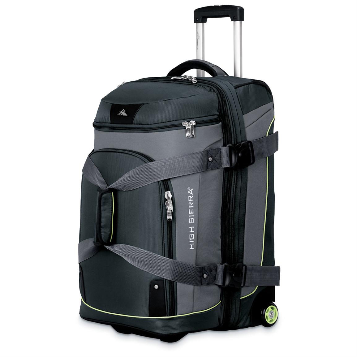 High Sierra Sports® AT3 Sierra - Lite 26&quot; Drop - Bottom Wheeled Duffel - 104429, Luggage at ...