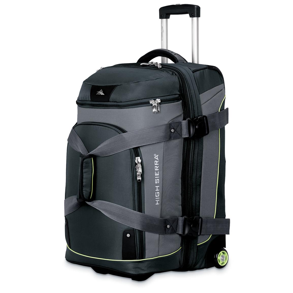 High Sierra Sports® AT3 Sierra Lite 20" Drop Bottom Wheeled Duffel 104428, Gear & Duffel