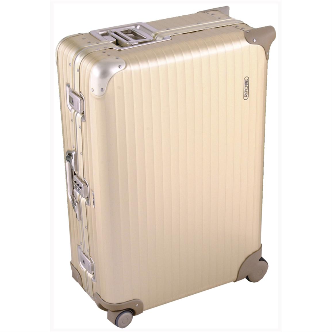 aluminum topas suitcase