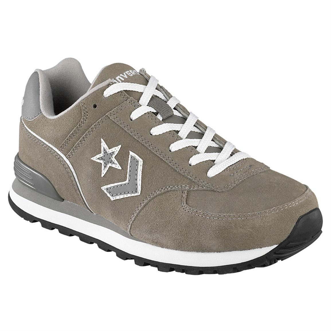 Men's ConverseÂ® Steel Toe Suede Leather Retro Joggers - 107501, Running Shoes & Sneakers at 