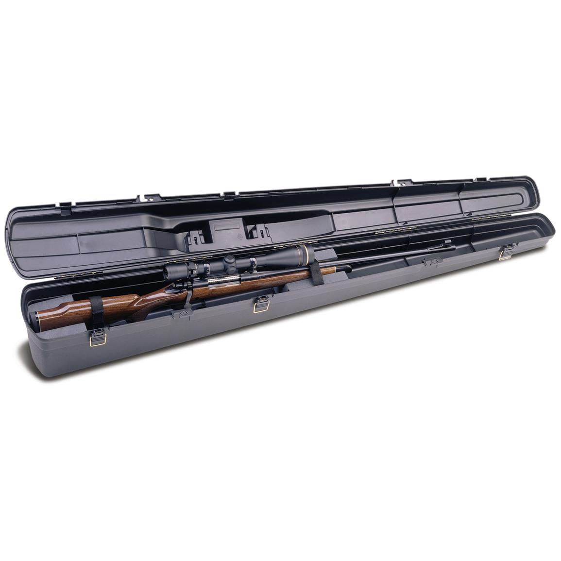 Single scoped rifle hard case