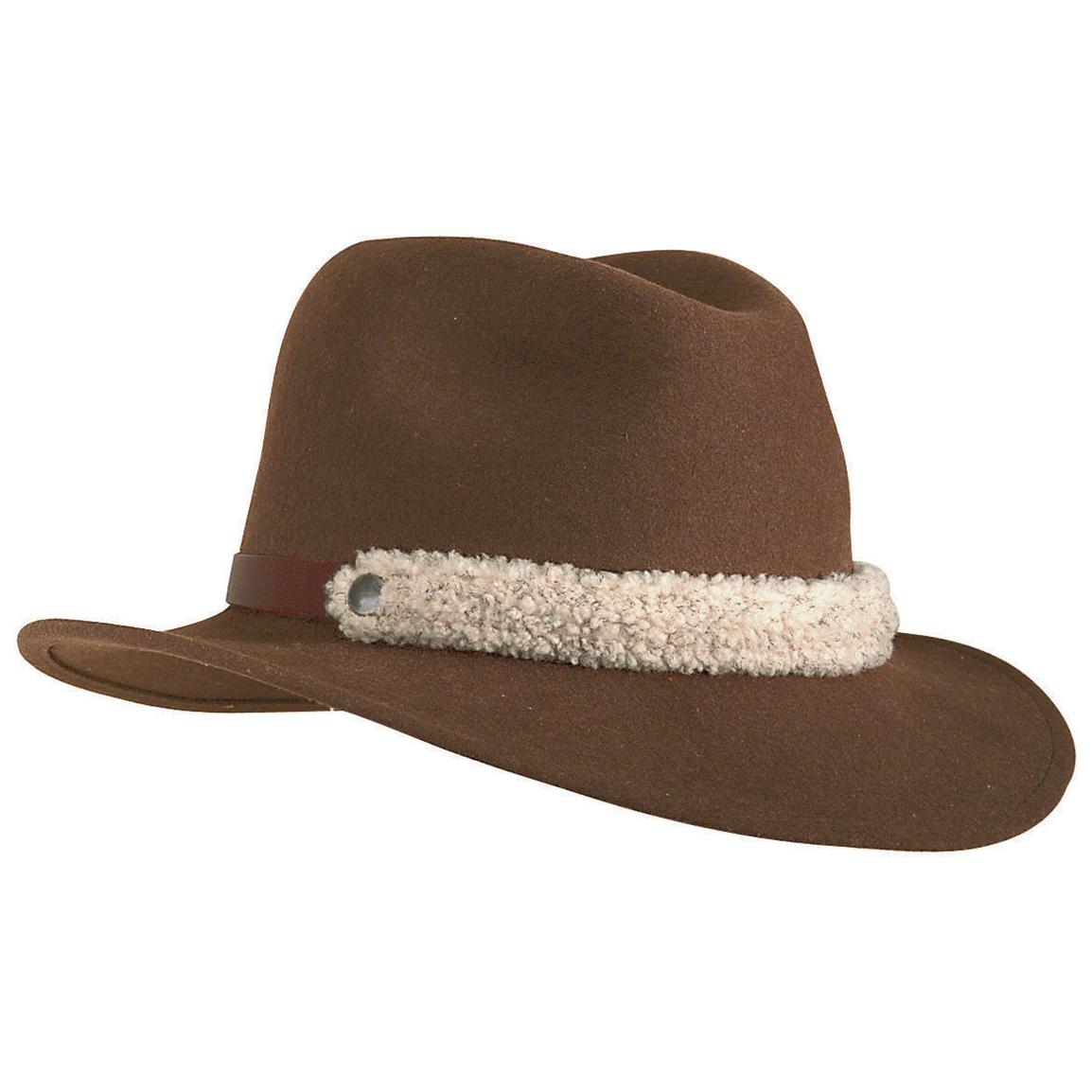 Men's Hodgman® Crushable Wool Felt Fly Fishing Hat