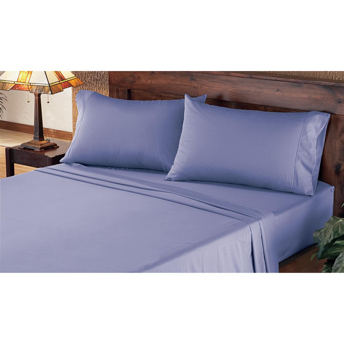 400 thread Count Pacific Crest™ Egyptian Cotton Sheet Set 111369, Sheets at Sportsman's Guide