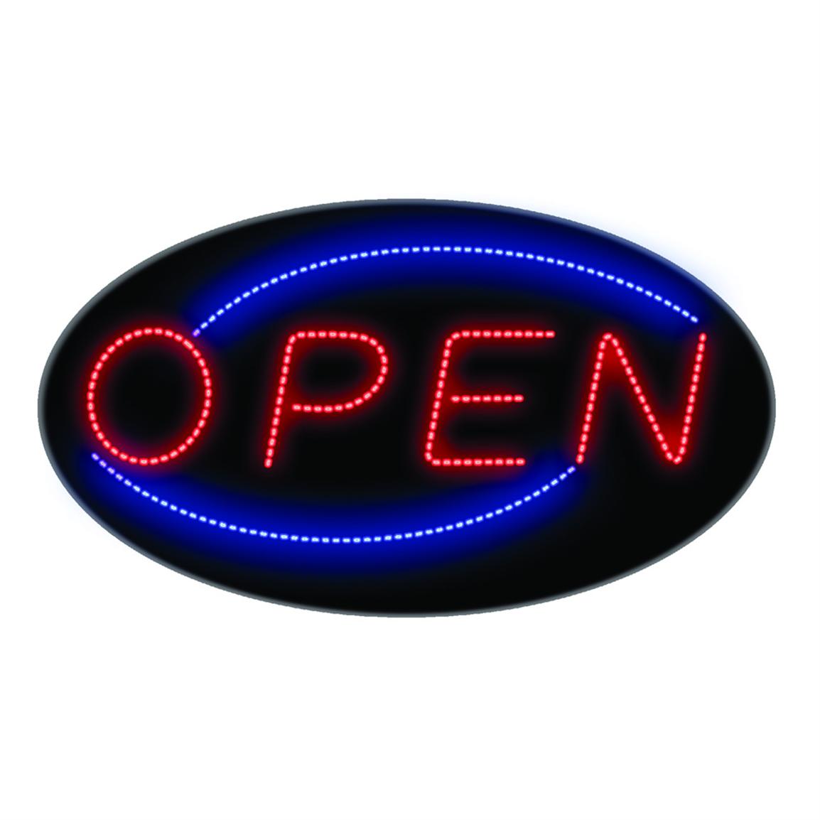 creative-motion-hanging-oval-led-open-sign-113785-wall-art-at