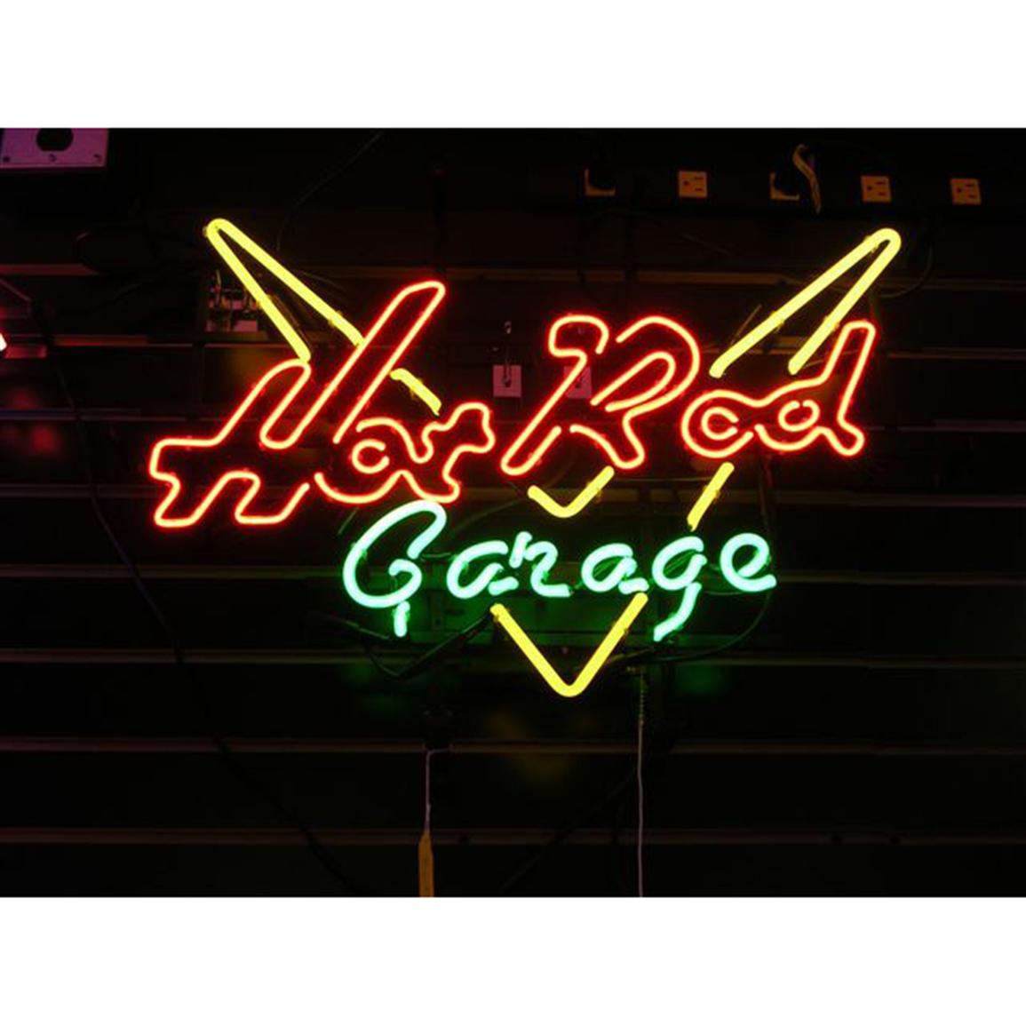 neon garage rod sign wall decor guide sportsmansguide