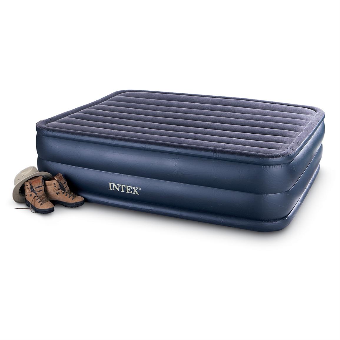 Intex Queen Air Bed Mattress with BuiltIn Electric Pump 115699, Air