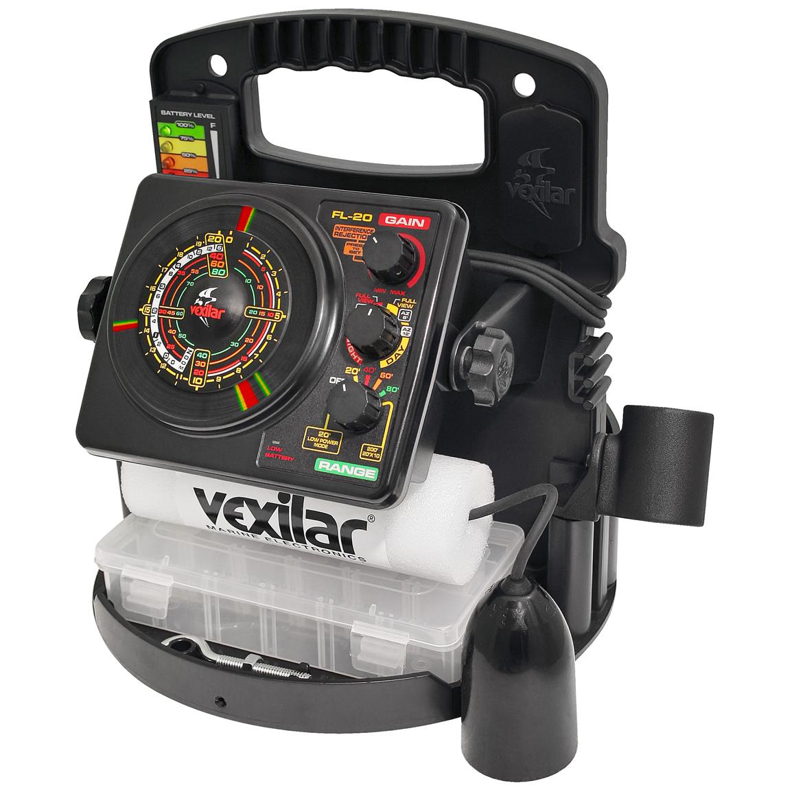 Vexilar® FL 20 Depth Finder / Fish Finder Ice Sonar with