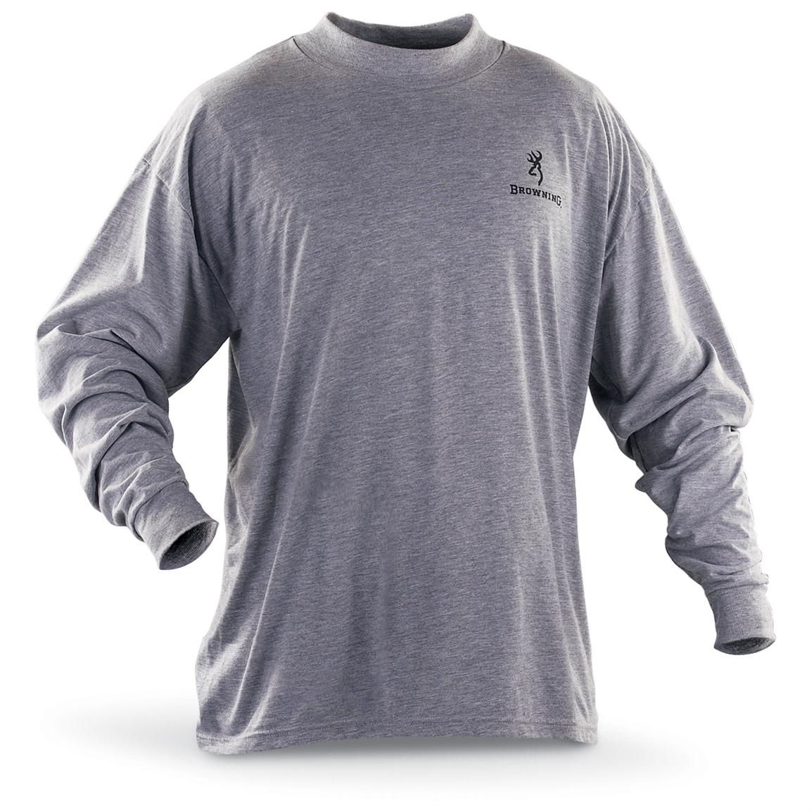 grey long sleeved tshirt