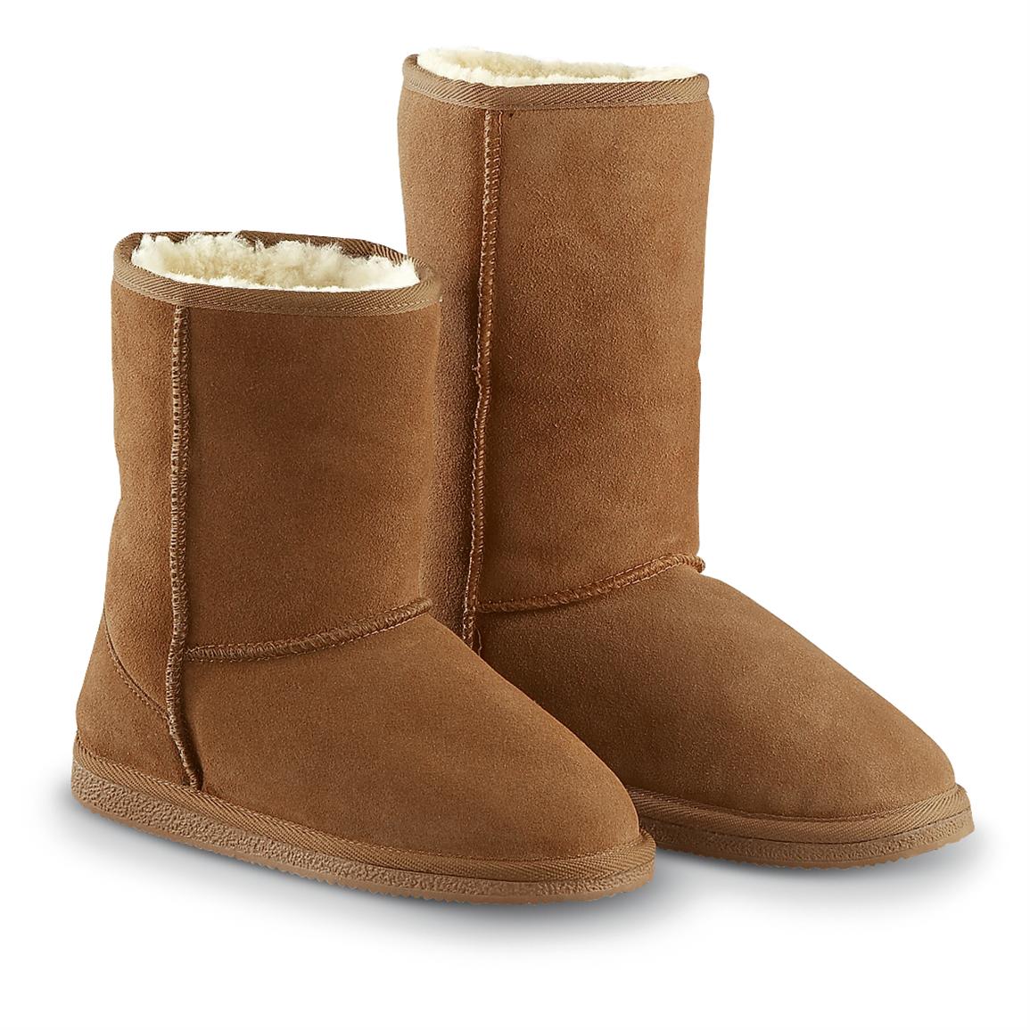 Women&#39;s Staheekum® 8&quot; Shearling Slippers - 126088, Slippers at Sportsman&#39;s Guide