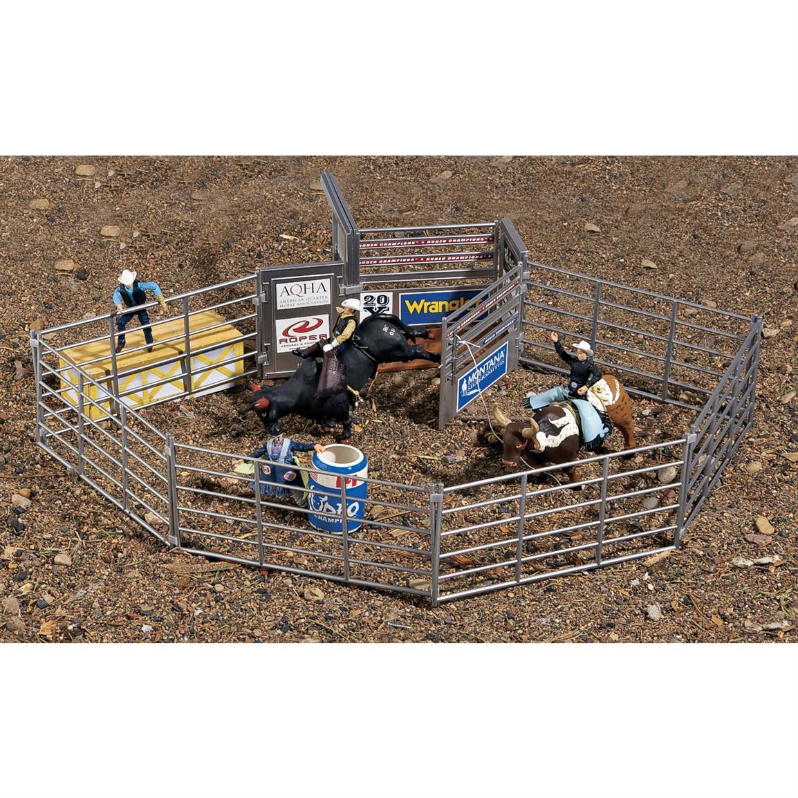 Rodeo Bull Riding Playset 127727, Toys at Sportsman's Guide