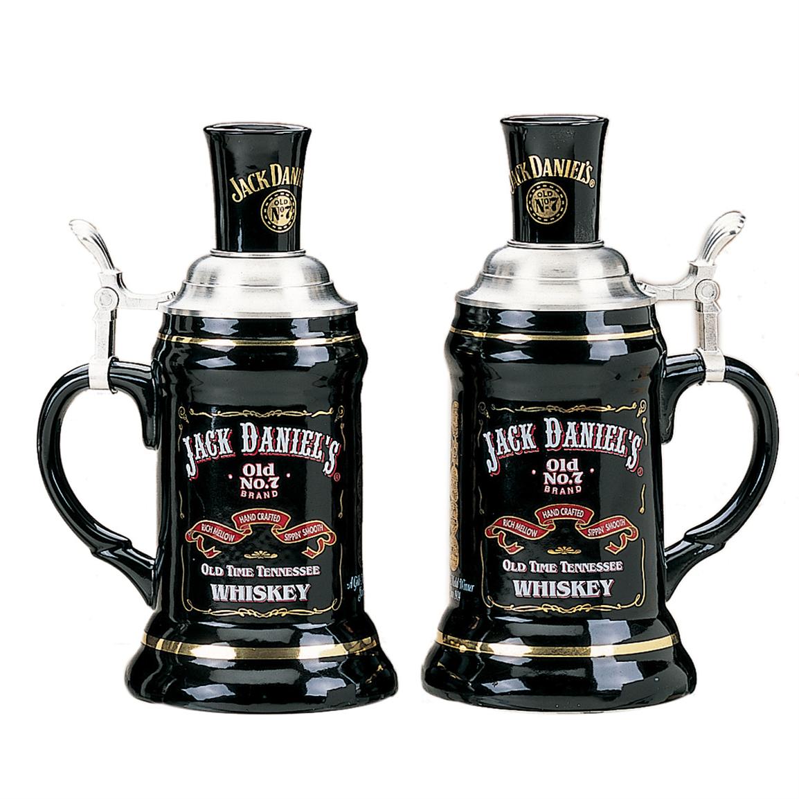 Jack Daniels® Stoneware Stein Set 127923, Barware at