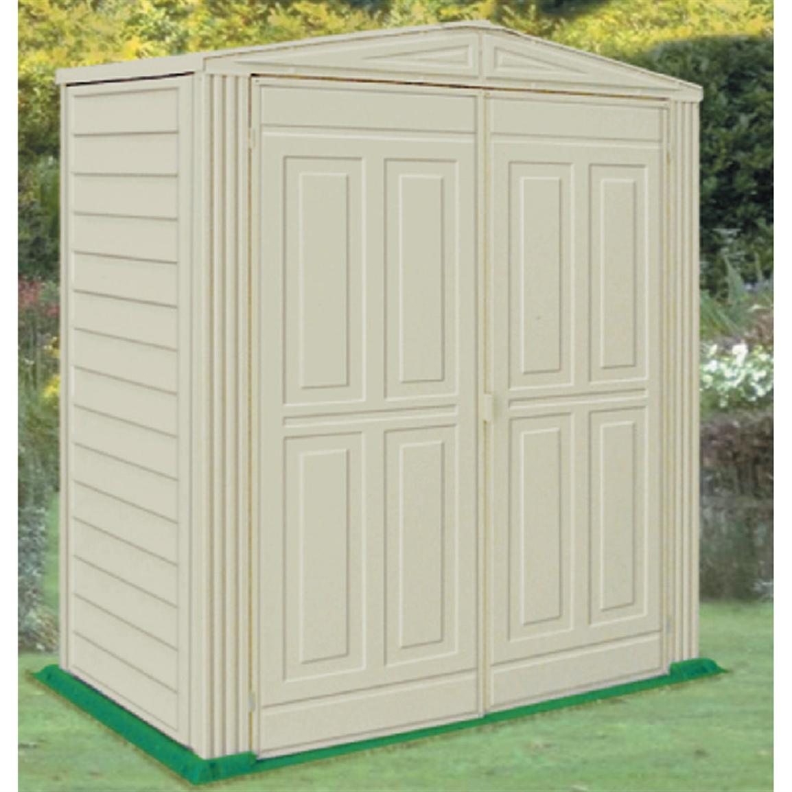 duramax® 5x3' yardsaver vinyl shed with floor - 130912