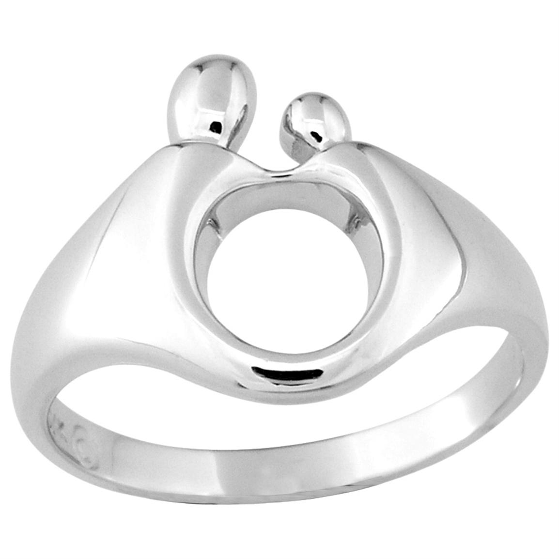 ...  Jewelry  Kirchner Mother and ChildÂ® 14k White Gold Ring
