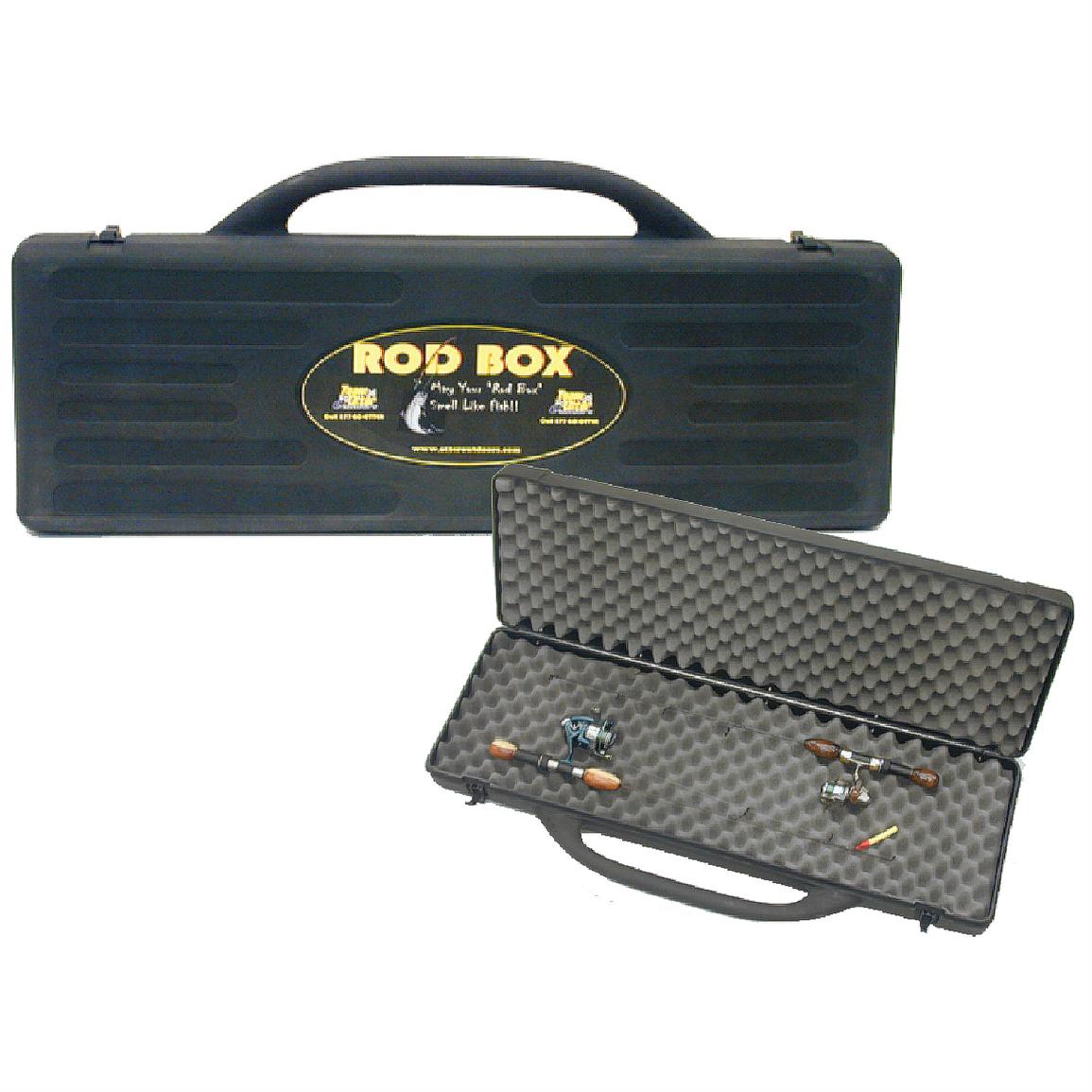 Otter® Rod Case, Black 131835, Ice Fishing Gear at