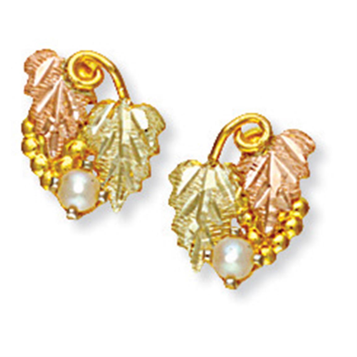 Landstrom's® 10K Black Hills Gold Earrings - 132656, Jewelry at