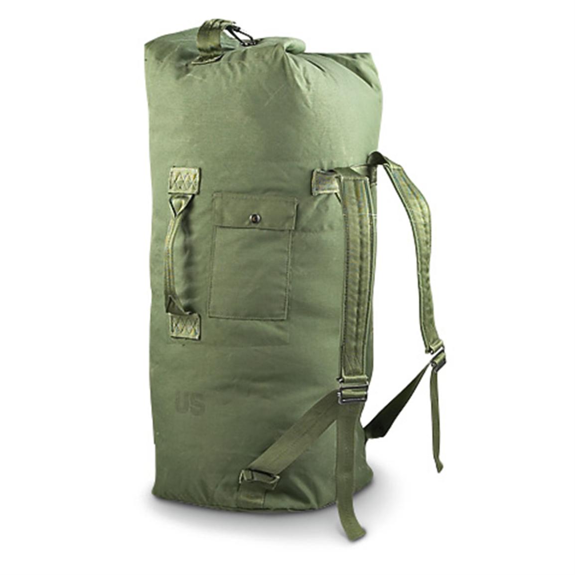 U.S. Military Surplus Duffel Bag, Used - 135779, Duffle Bags at Sportsman&#39;s Guide