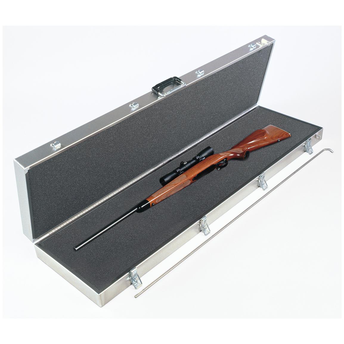 52x14" ICC Aluminum Case For One Large Scoped Rifle With Wheels ...