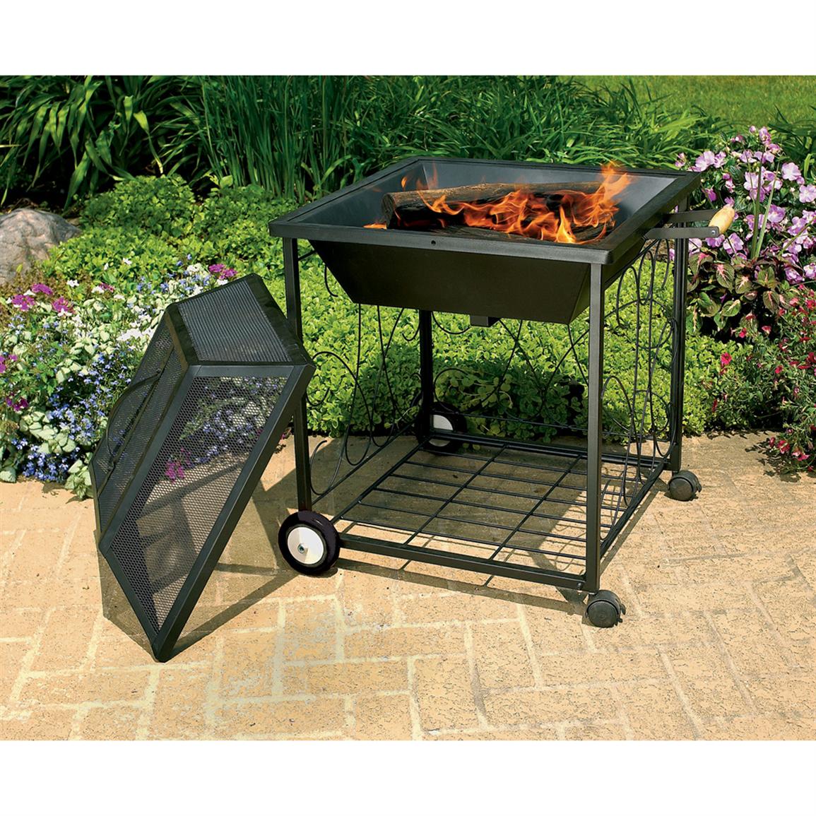 Fire Pit Portable Pit fire outdoor portable outside