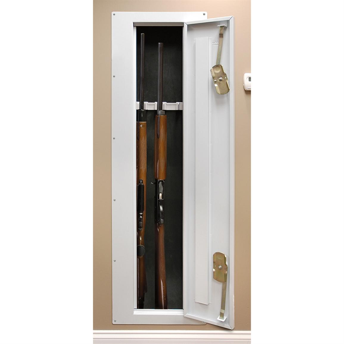 Homak In-the-Wall Gun Safe - 138947, Gun Safes at Sportsman’s Guide