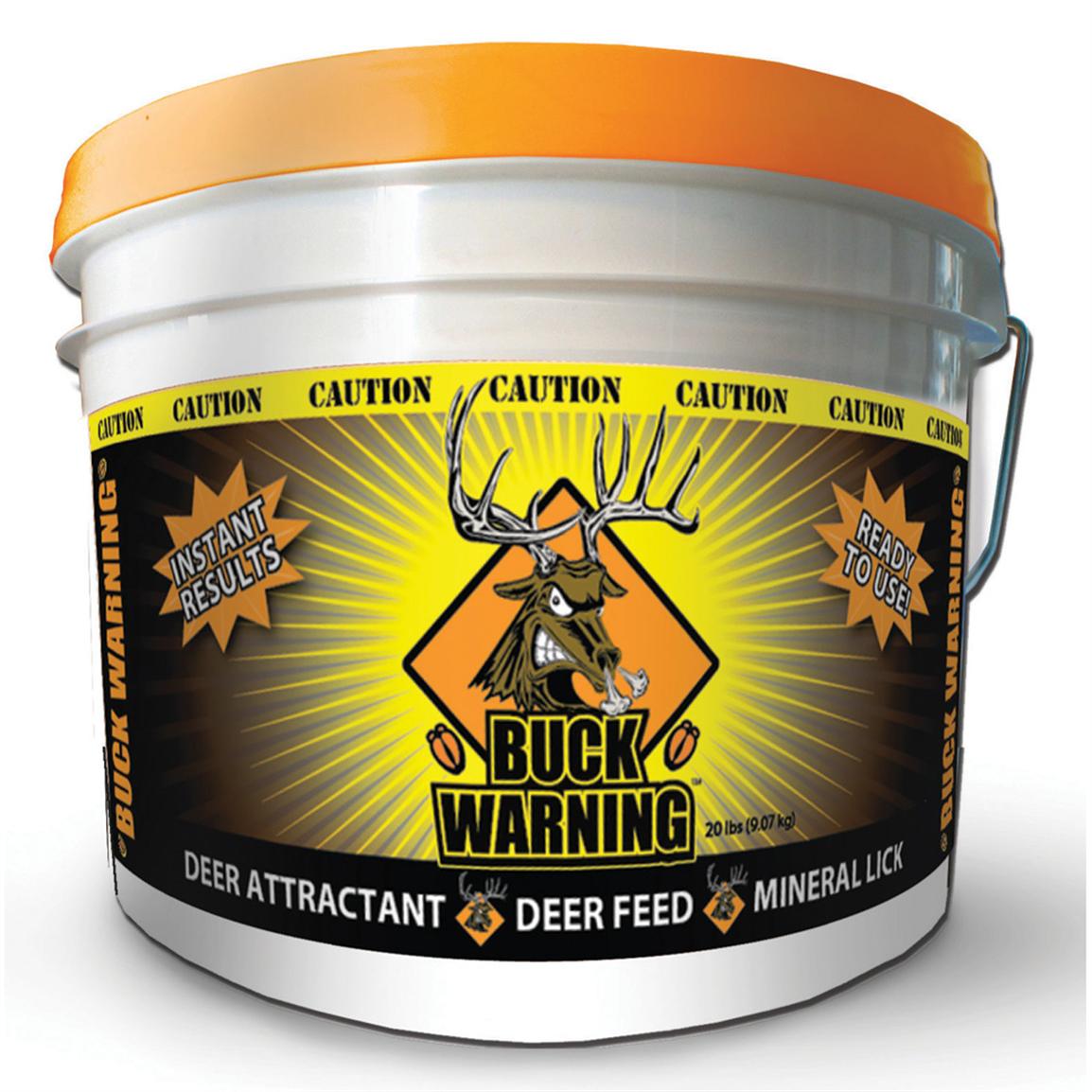 Buck Warning® Deer Attractant and Deer Feed 140240, Mineral