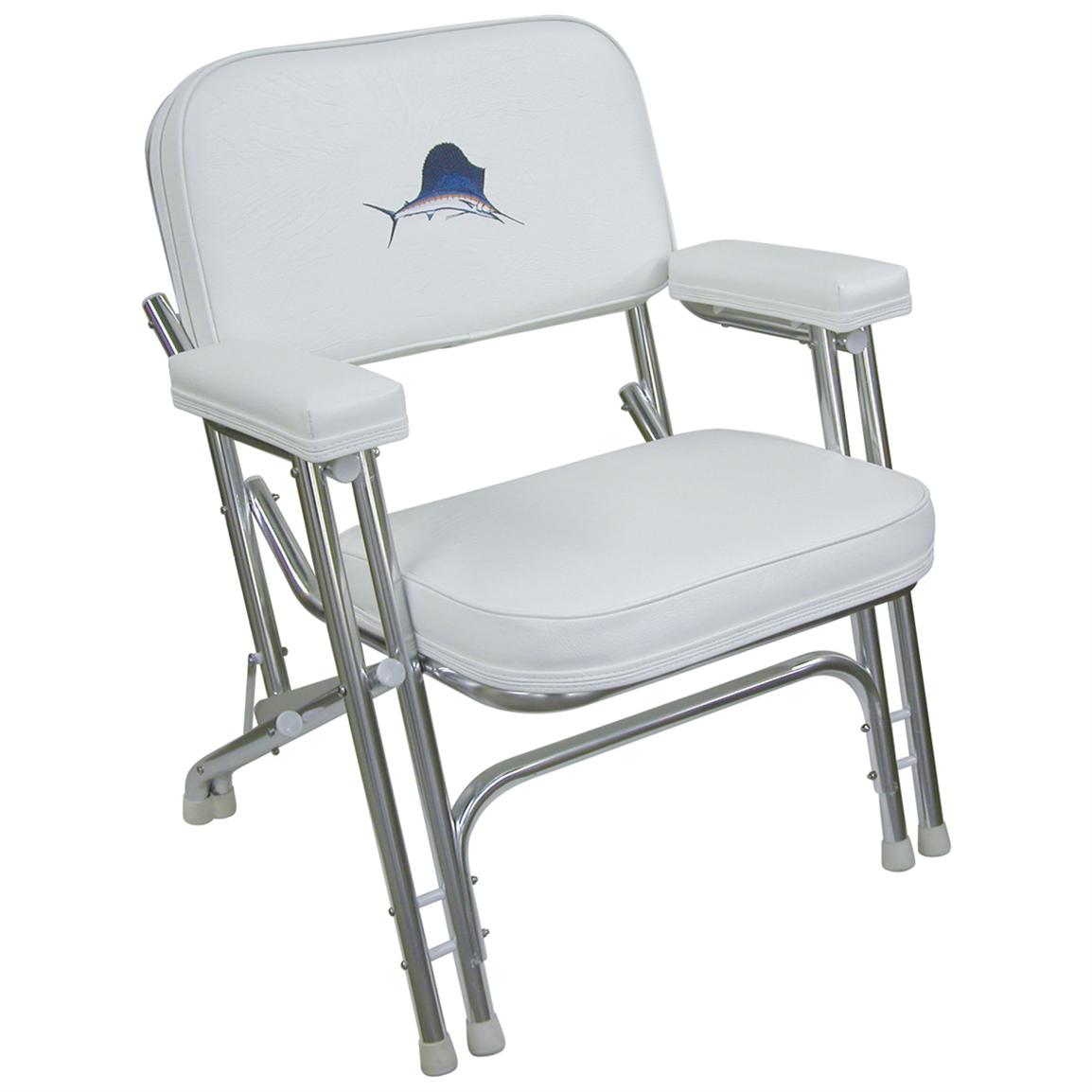 Wise® Offshore Folding Deck Chair - 141425, Fishing Chairs at Sportsman