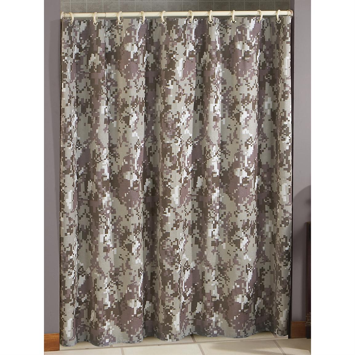 Standard Shower Curtain Length Beach Cloth Shower Curtain