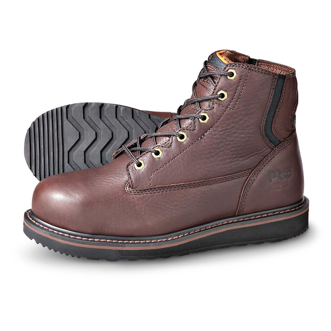 timberland pro boots wedge