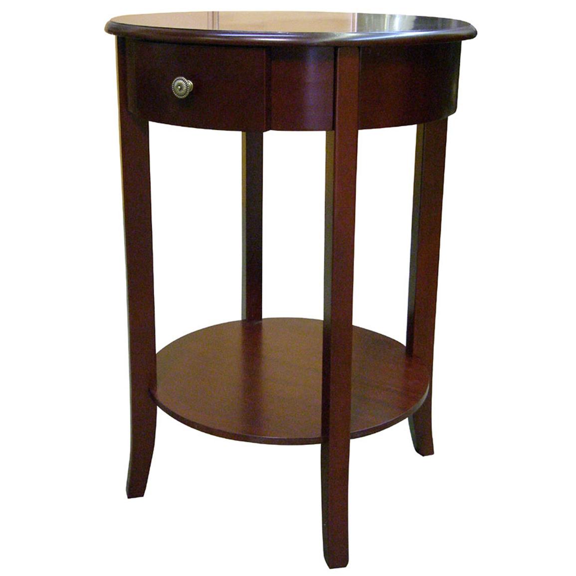 Polaris® Round End Table - 148094, Living Room at Sportsman's Guide