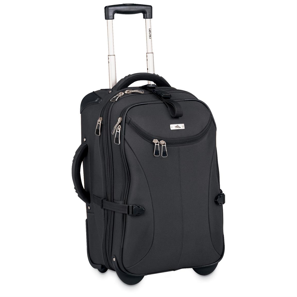 High Sierra® 22&quot; Wheeled Upright Expandable Carry - on - 148164, Luggage at Sportsman&#39;s Guide