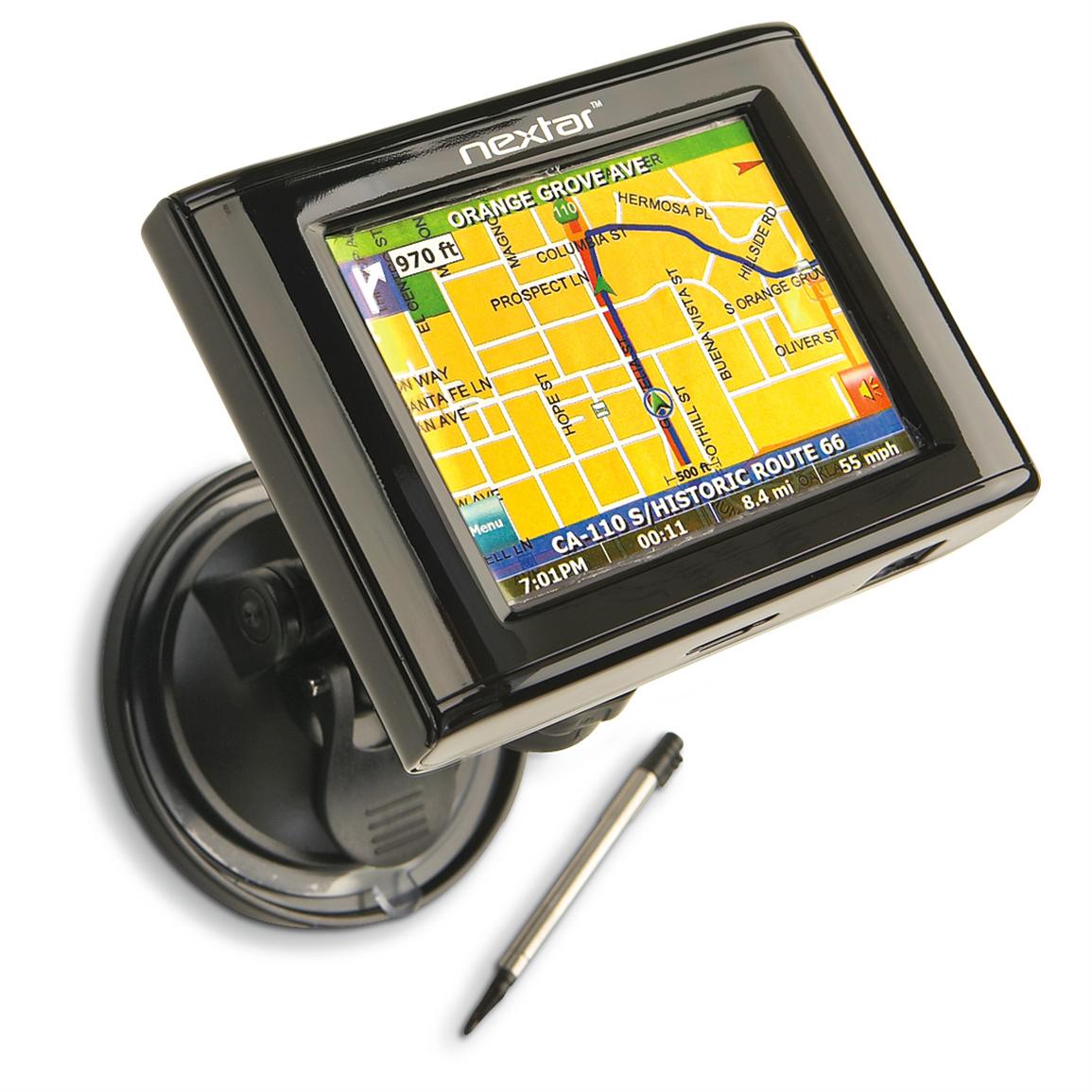 Nextar Talking GPS Satellite Navigation System With 3 1 2 LCD Touch 