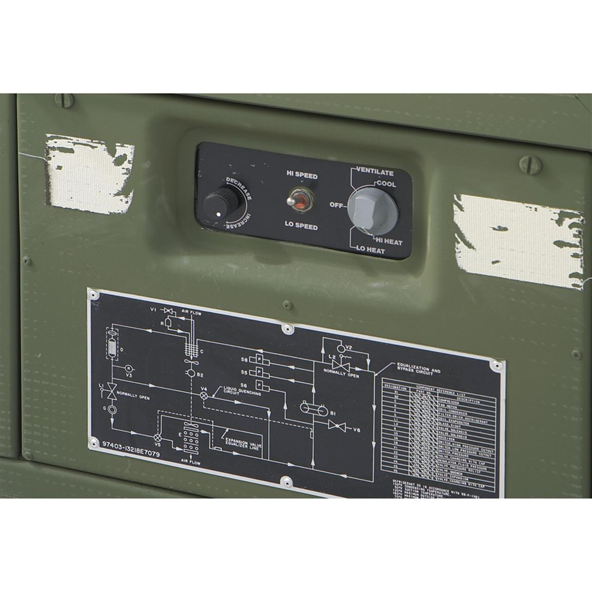 New Us Military 6000 Btu Air Conditioner Olive Drab 149944