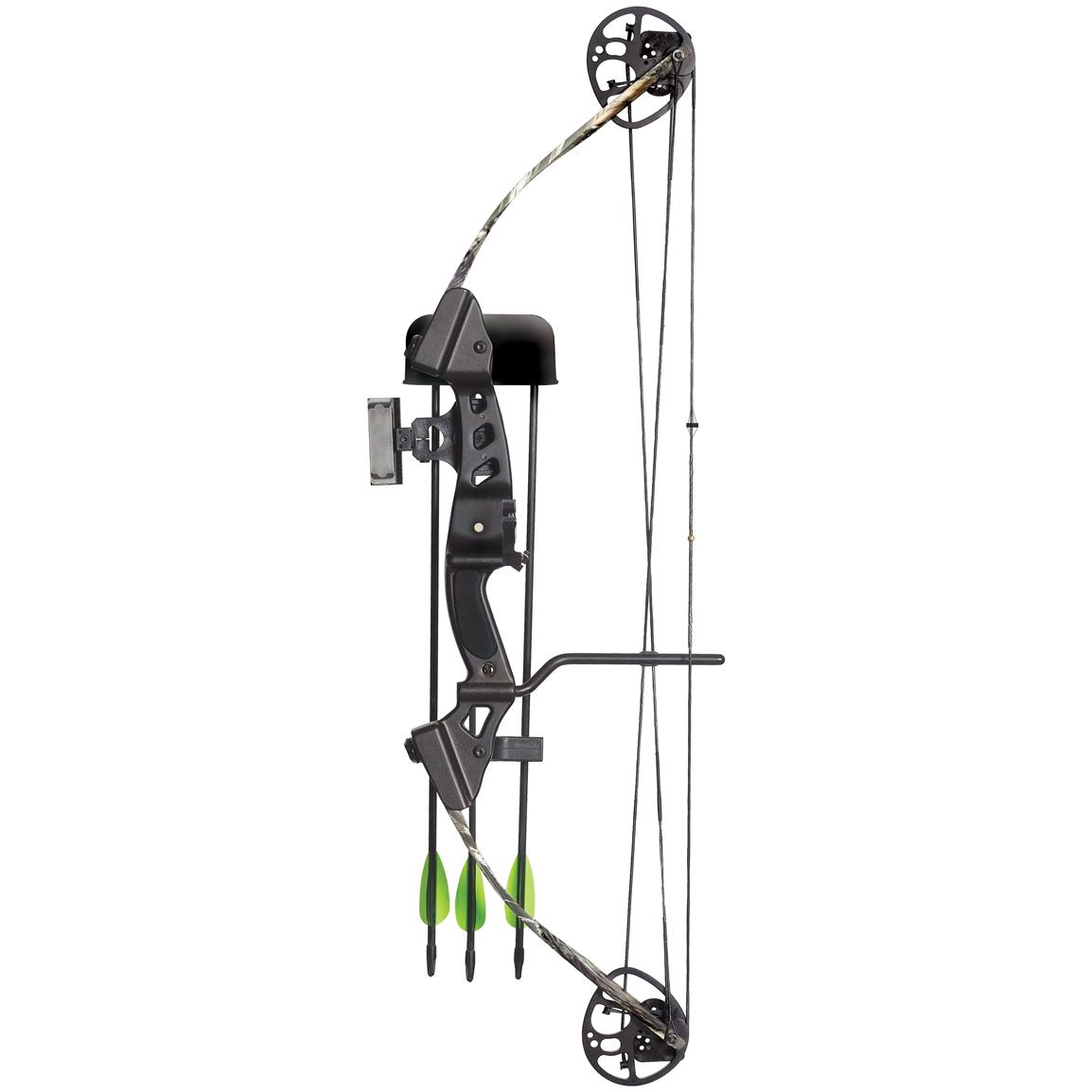 Browning® Micro Adrenaline™ Ready to Shoot Compound Bow, Left Hand 154161, Bows at