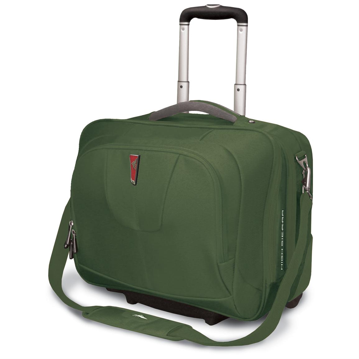 High Sierra® Carry - On Wheeled Business Tote - 155916, Luggage at Sportsman&#39;s Guide