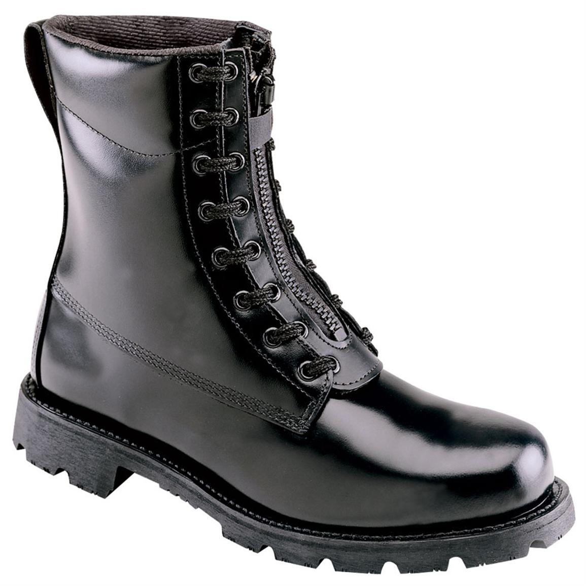 Men's Thorogood® 8" Front Zip Oblique Toe Station Boots - 158761