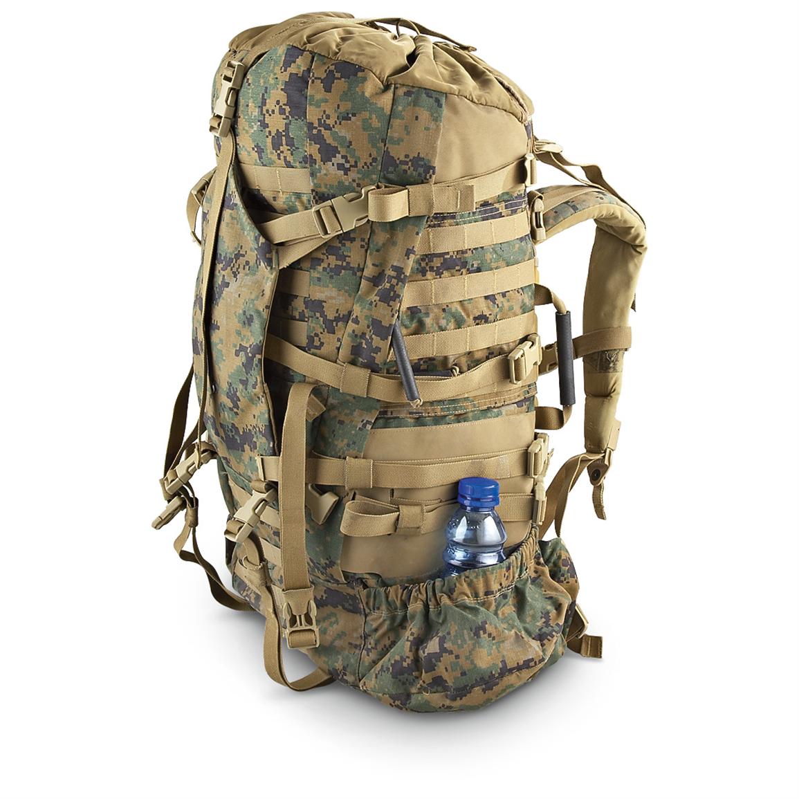Used U.S. Military Field Pack, Digital Woodland - 158910, Rucksacks & Backpacks at Sportsman&#39;s Guide