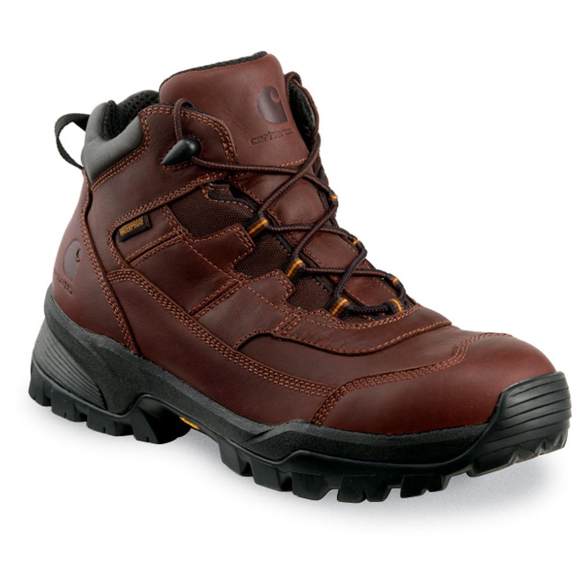 Men S Carhartt Waterproof Electrical Hazard Boots Hiking Boots Shoes At