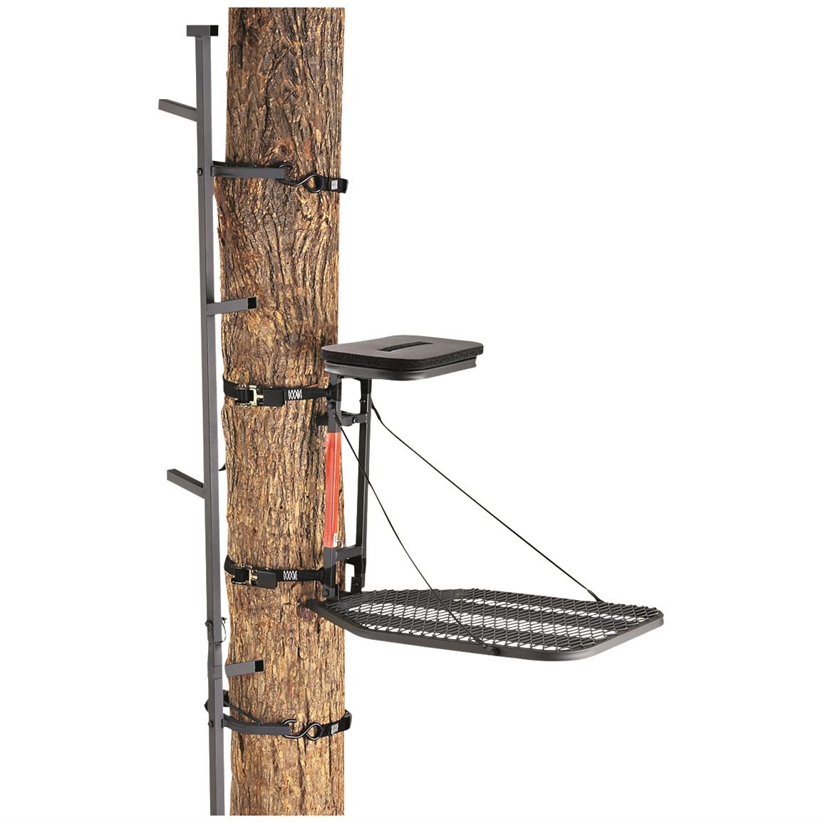 Top 96+ Images hang-on tree stand with sticks Superb