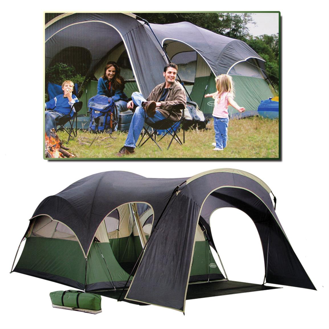 Trademark® Northpole 6 Person, 2 Room Dome Tent 164856, Dome Tents at Sportsman's Guide