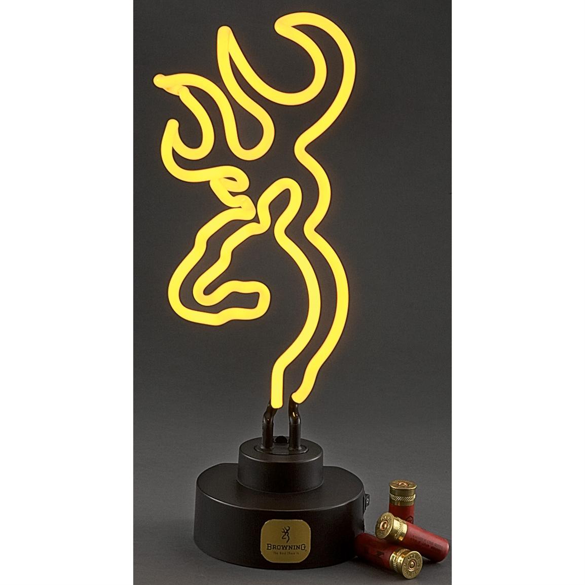 Browning® Neon Light - 165285, Clocks at Sportsmans Guide