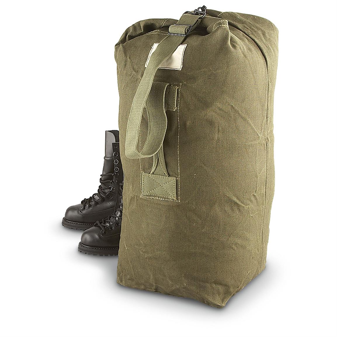 3 - Pk. Used French Oversized Duffle Bags - 166448, Duffle Bags at Sportsman&#39;s Guide