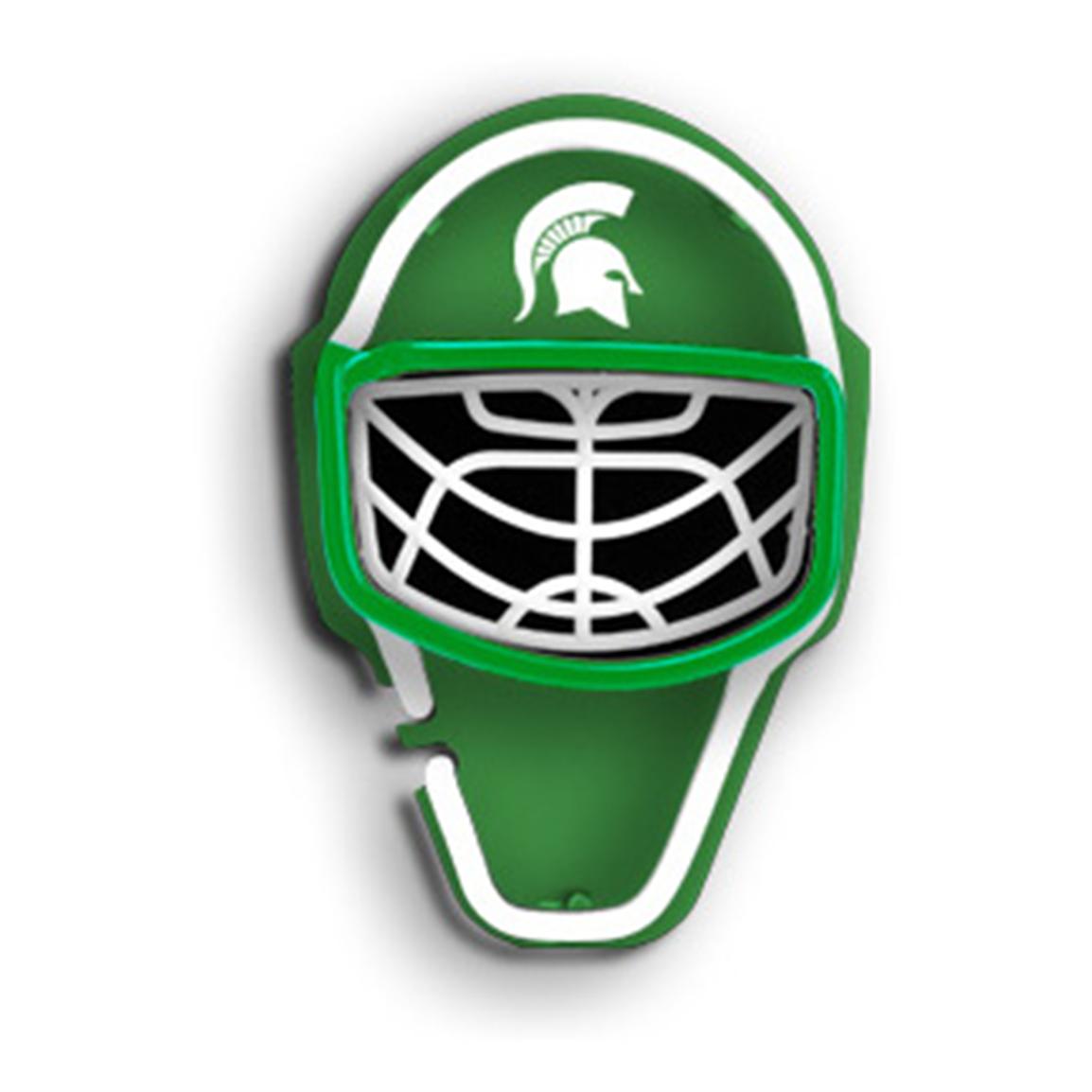 PTC International, Inc. NCAA Neon Hockey Goalie Mask 167411, Sports