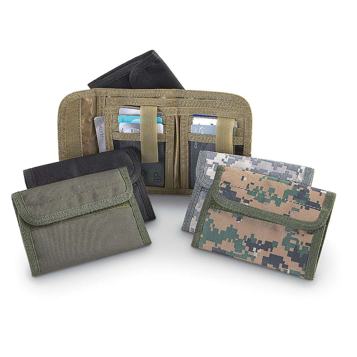 2 Military-style Advanced Tactical Wallets - 168005, Wallets at 