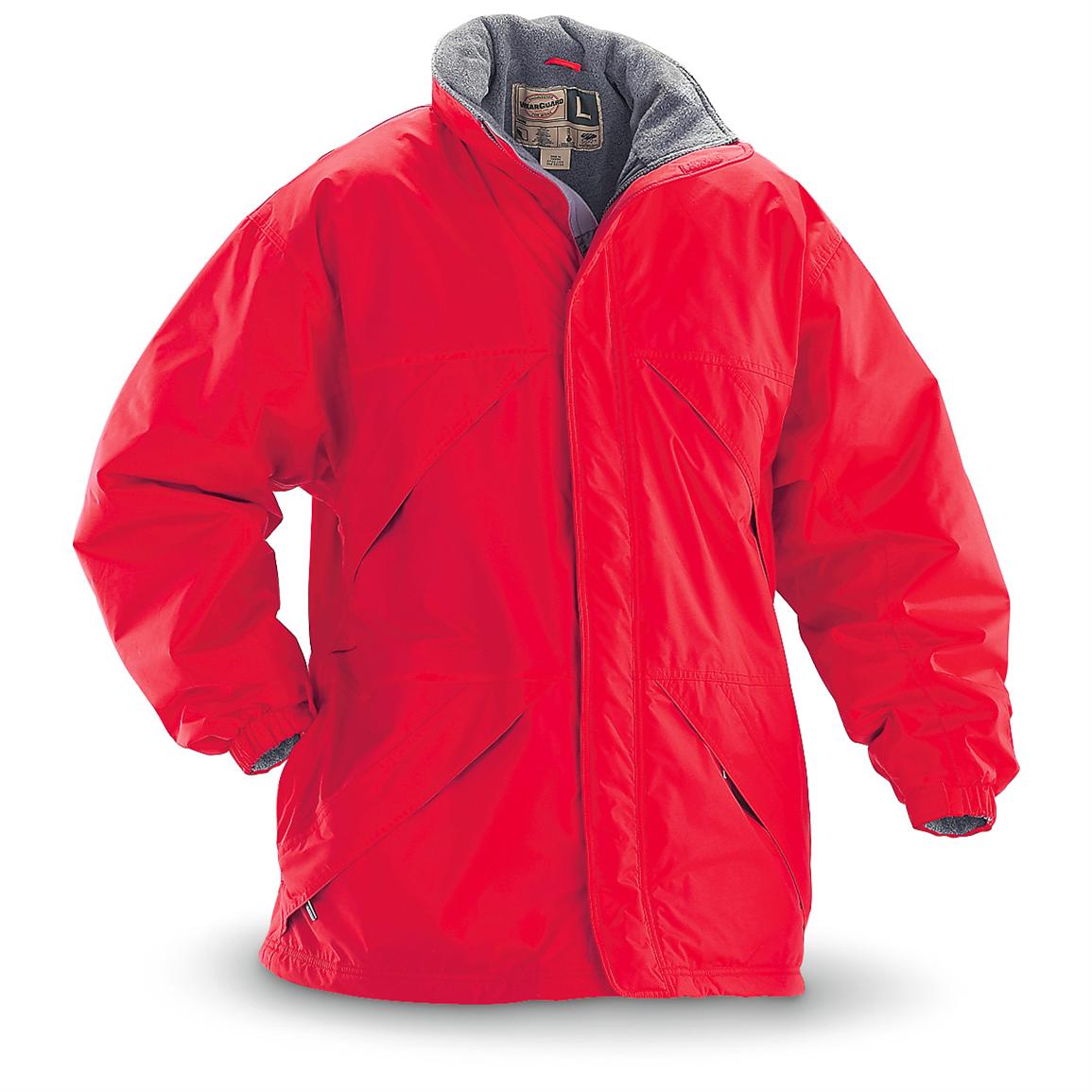 Wearguard® Waterproof 3 Season Parka Red 168076 Insulated Jackets