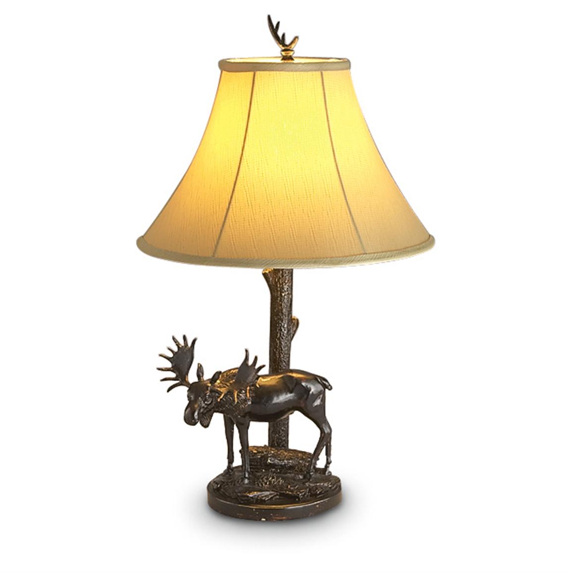 Wildlife Table Lamp - 168292, Lighting at Sportsman's Guide