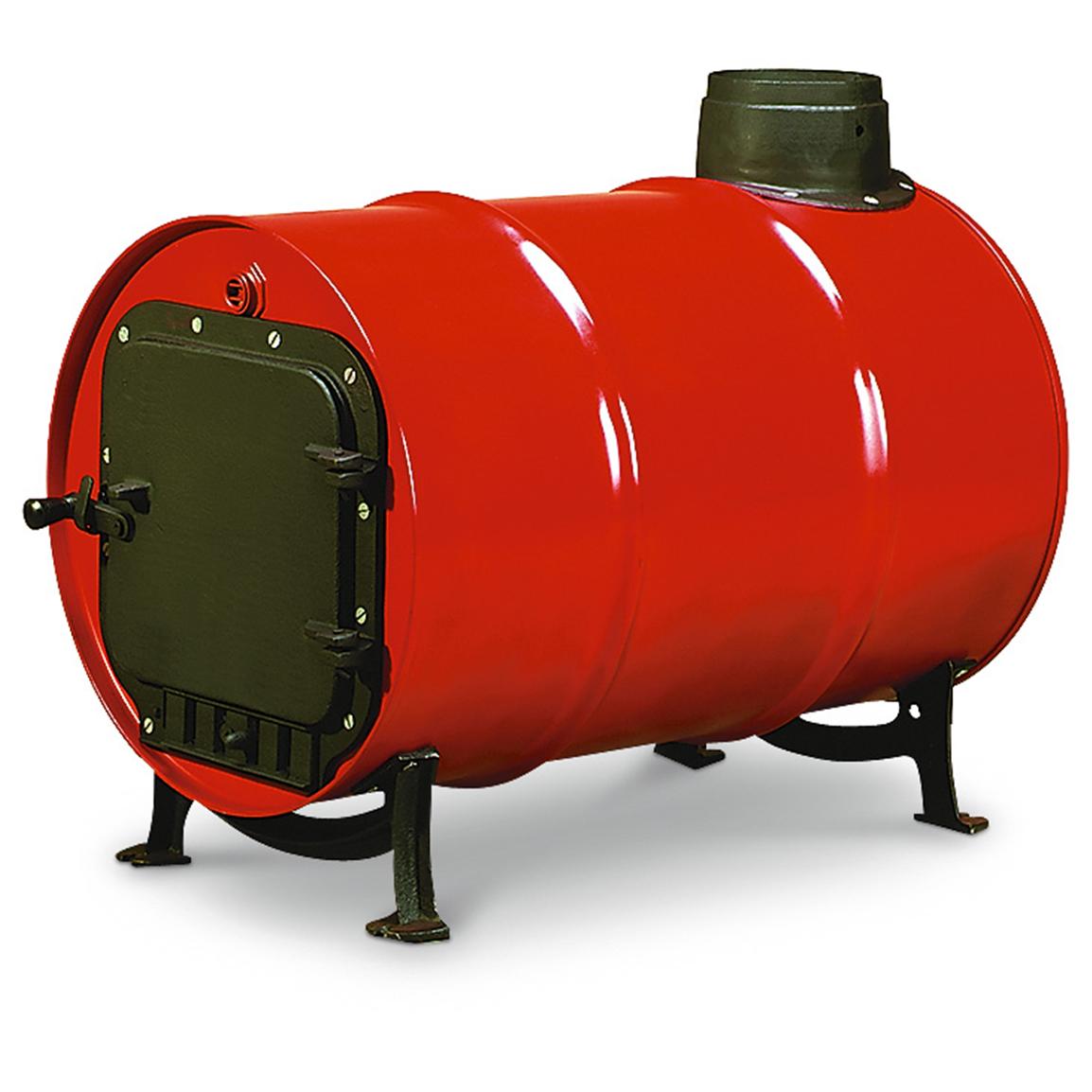 USSC Cast Iron Barrel Stove Kit - 172143, Wood &amp; Pellet ...