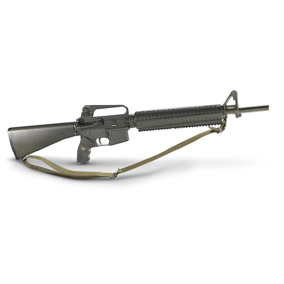 4 New U.S. Military M16 Silent Slings, Olive Drab - 172430, Gun Slings
