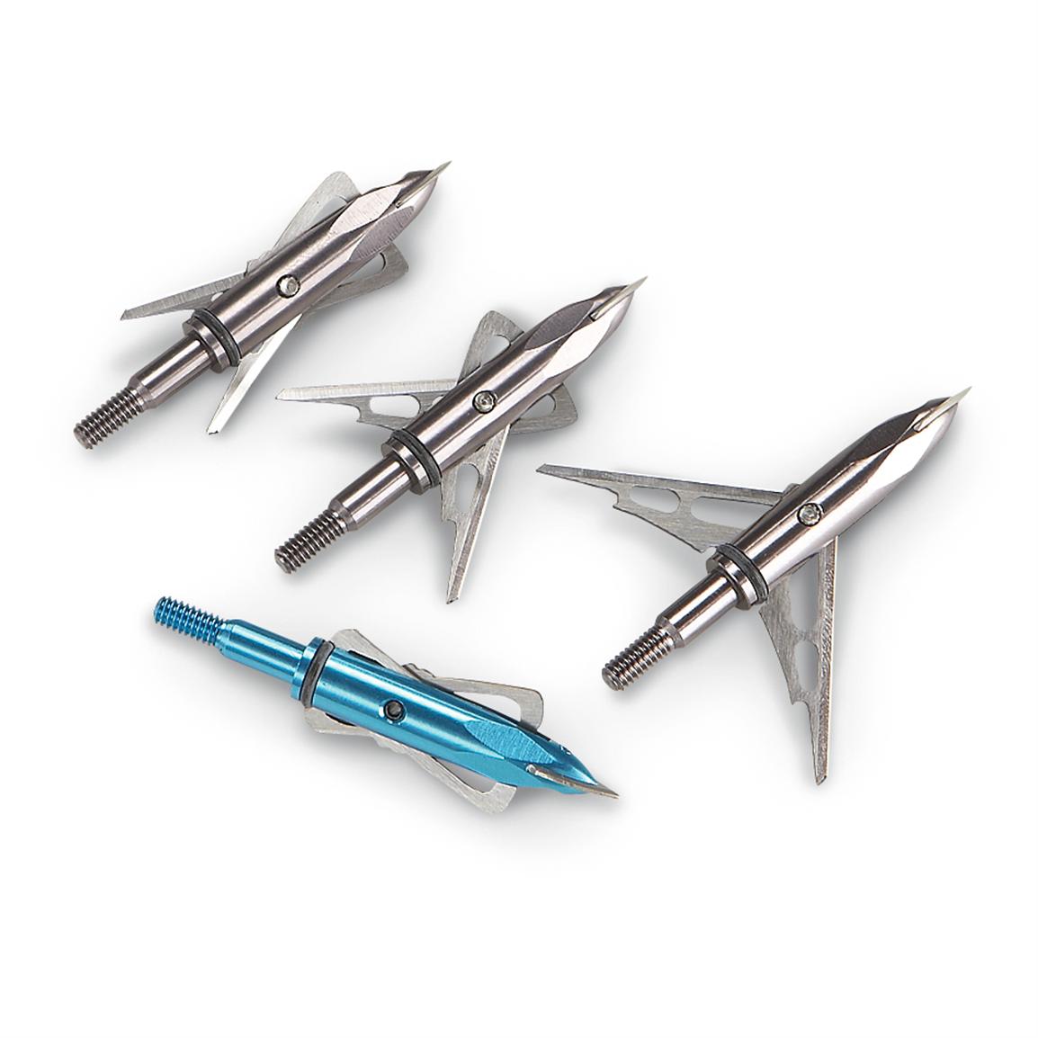 3 Pk Of Rage® Chisel Point 2 Blade Broadhead 293087 Broadheads And Points At Sportsmans Guide 7205